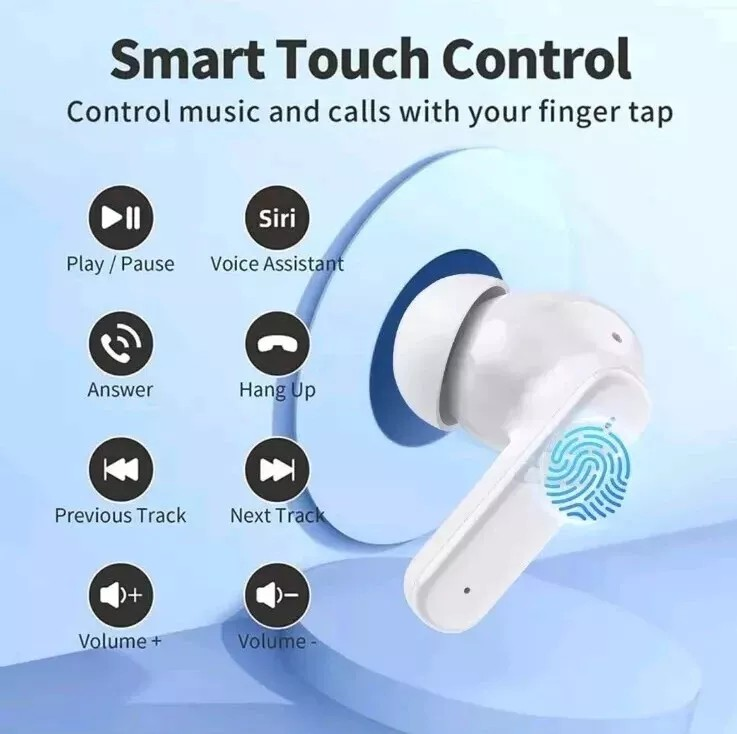 Translator Earbuds Touch Screen 150+ Lang Real-Time Bluetooth Translation Earphones Two-Way