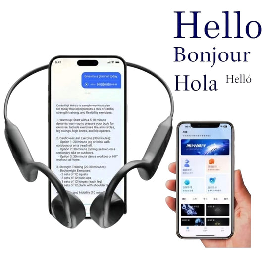 Two Way Translator Earbuds 150+ Languages Real Time Online Translation Earphones